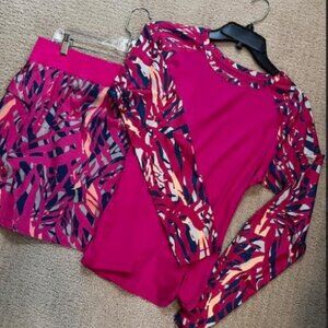 Reel Legends Pink Skort and Top